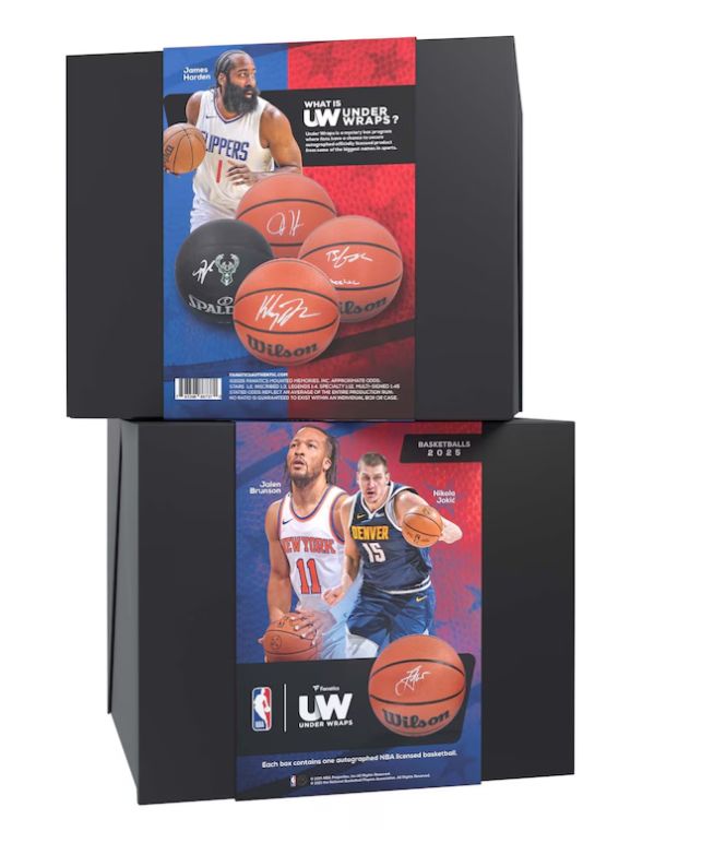 2025 Under Wraps Mystery Basketball Box