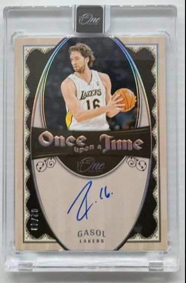 2023-24 Panini One and One Basketball Pau Gasol Auto #OUT-PAU