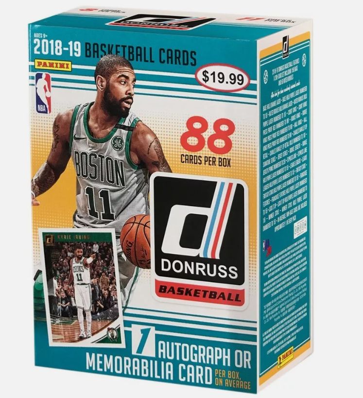 2018-19 Panini Donruss Basketball 11-Pack Blaster Box