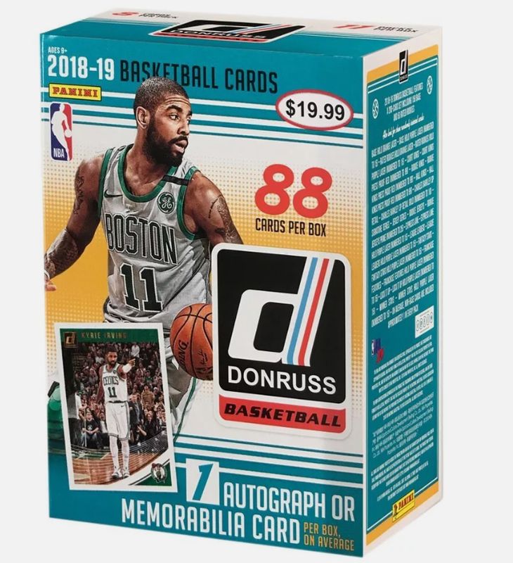 2018-19 Panini Donruss Basketball 11-Pack Blaster Box