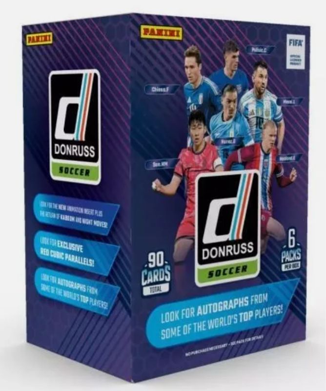 2024-25 Panini Donruss Soccer Hobby Blaster Box