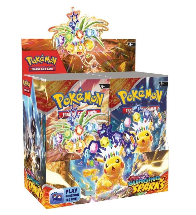 Pokemon TCG SV08 Surging Sparks Booster Box