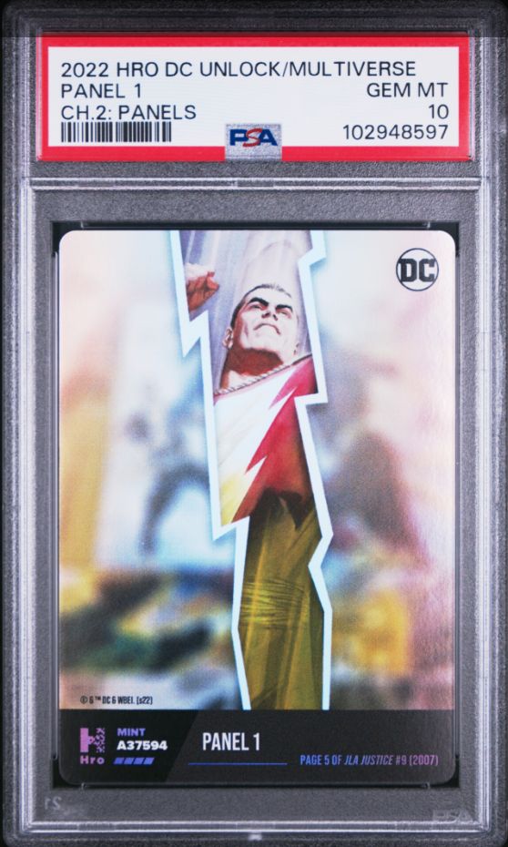 2022 HRO DC Unlock/Multiverse Panel 1 CH.2: Panels PSA 10
