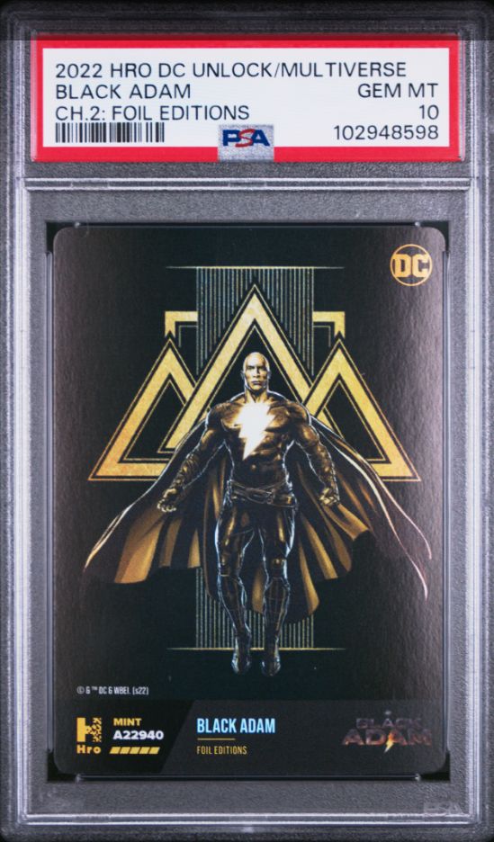 2022 HRO DC Unlock/Multiverse Black Adam CH.2: Poil Editions