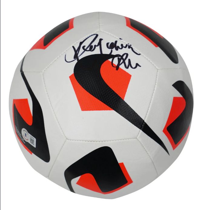 Ronaldinho Signed Nike Soccer Ball