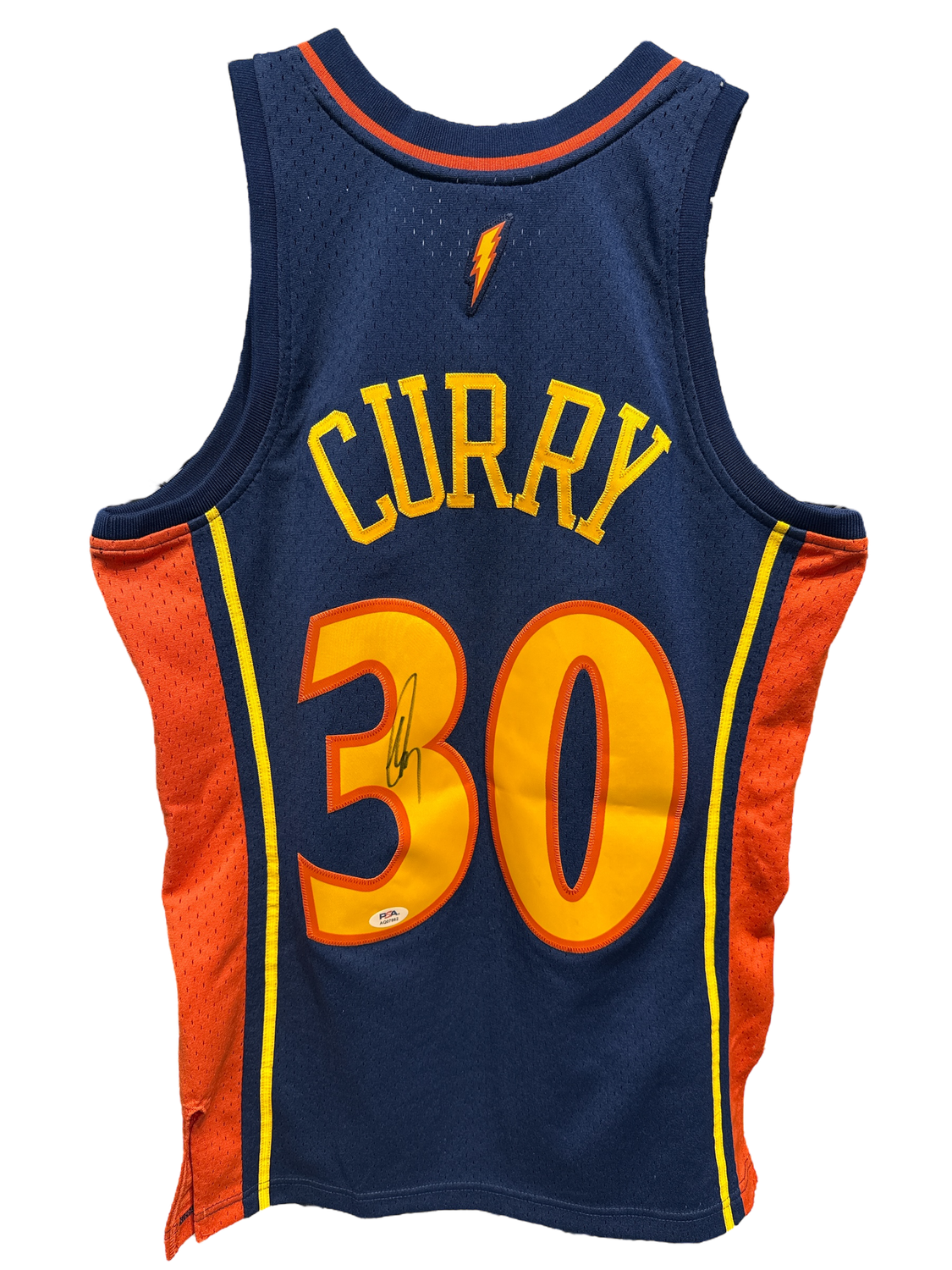 Steph Curry Signed Golden State Warriors Jersey
