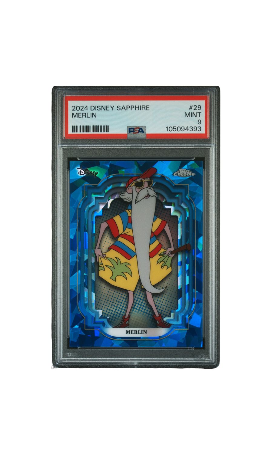 2024 Disney Sapphire Merlin #29 PSA 9