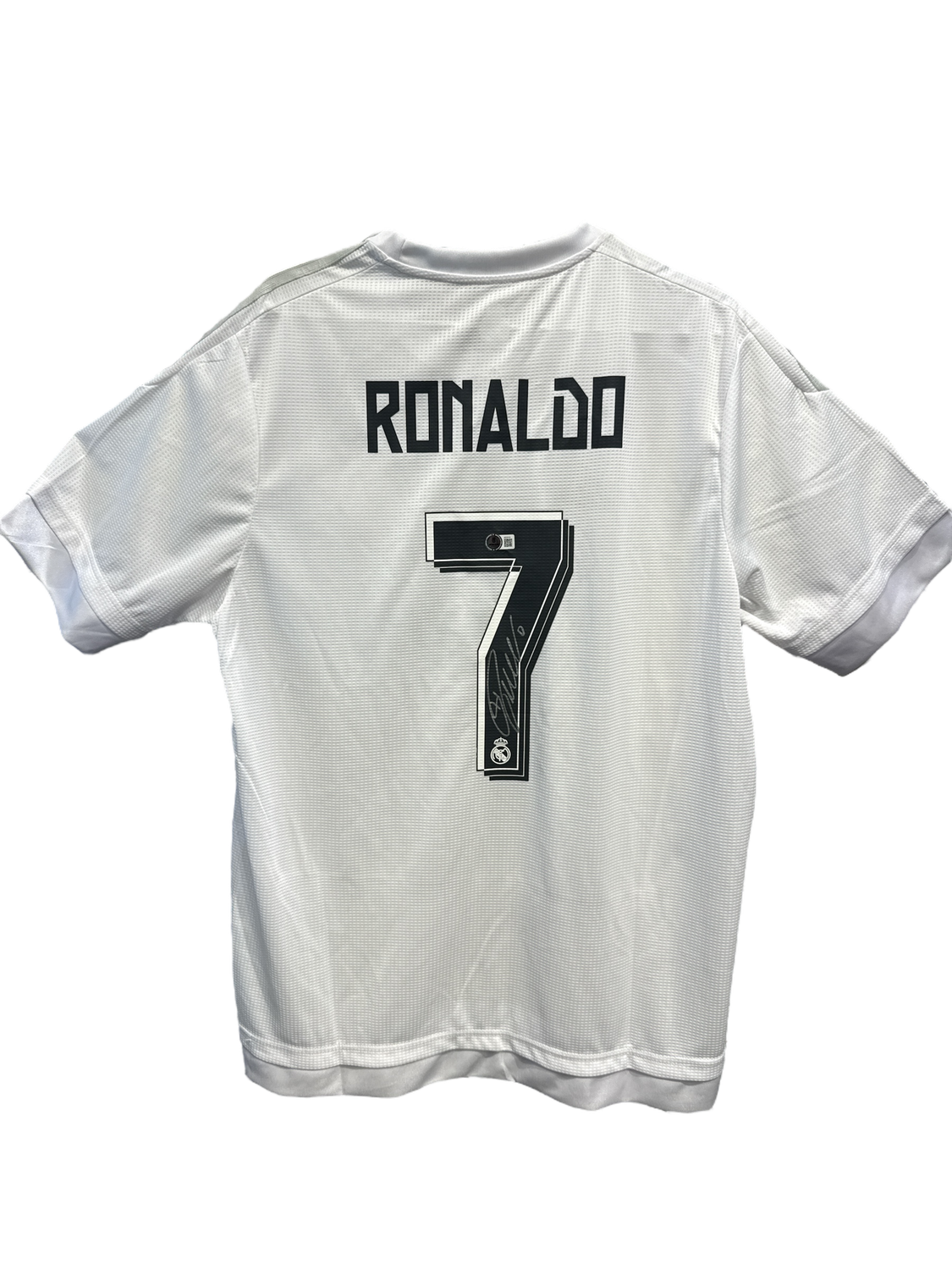 Cristiano Ronaldo Signed 2018 Real Madrid Jersey  #7