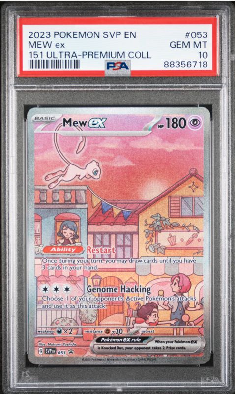 2023 Pokemon Svp En #053 Mew Ex PSA 10