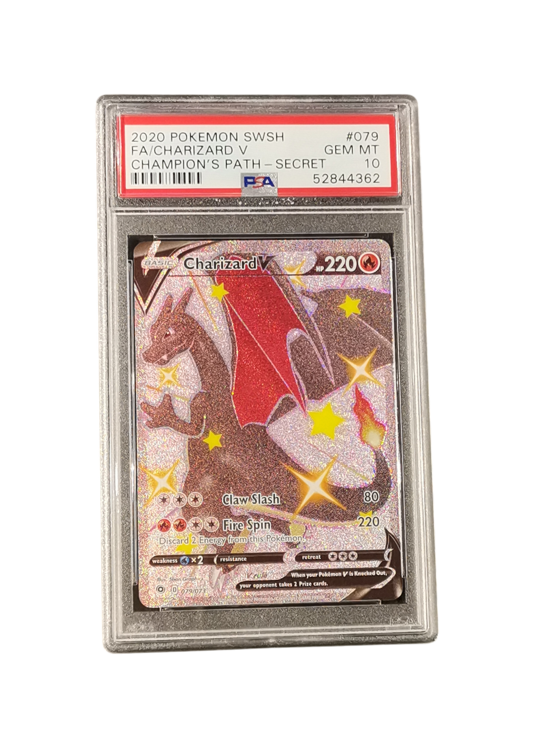 2024 Pokemon Swsh #079 Fa/Charizard V PSA 10