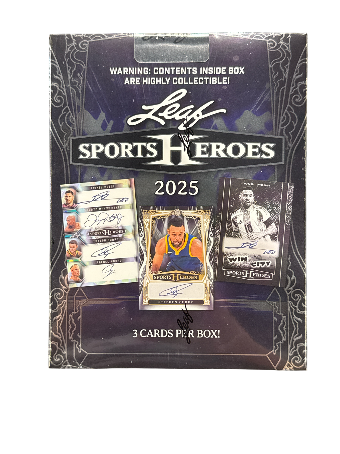 Leaf 2025 Metal Sports Heroes Hobby Box