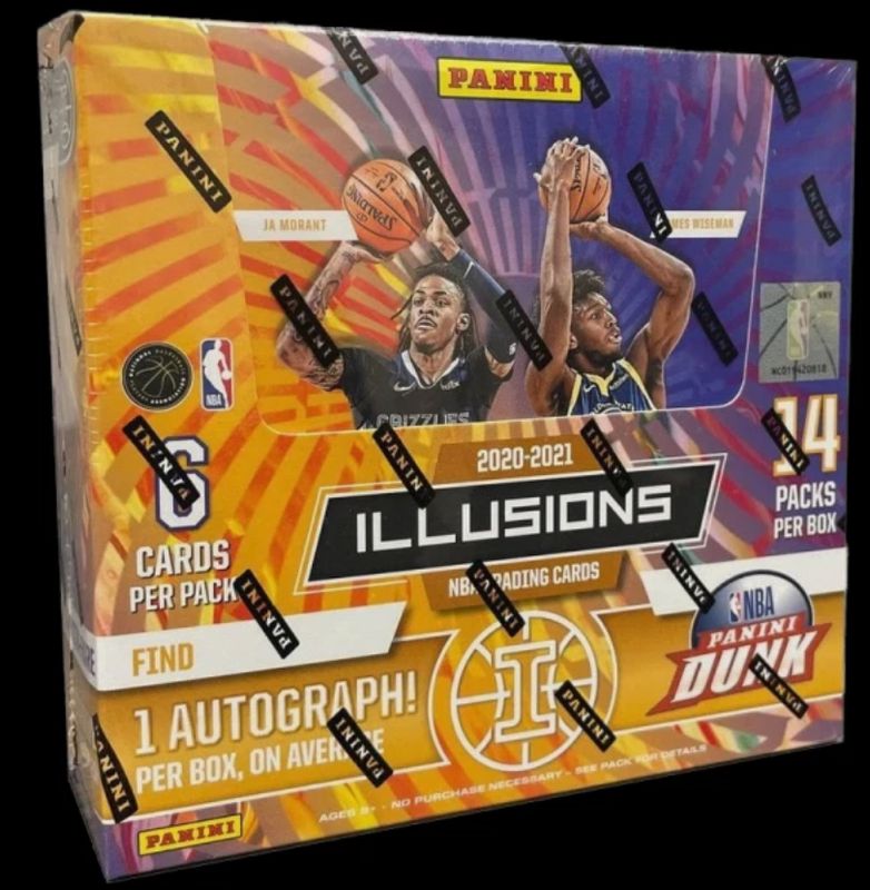 2020-21 Panini Illusions Basketball Hobby Box