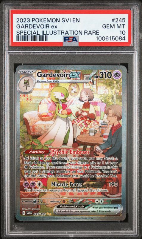 2023 Pokemon SVI En Gardevoir ex Special Illustration Rare #245 PSA 10