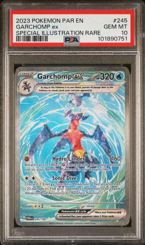 2023 Pokemon Par En Garchomp ex Special Illustration Rare #245 PSA 10