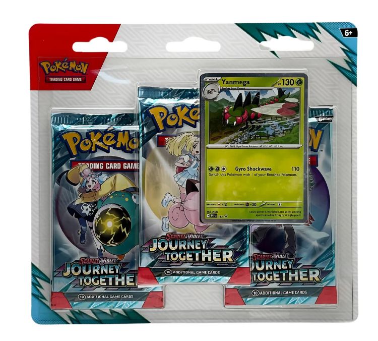 Pokemon TCG SV09 Scarlet &amp; Violet Journey Together 3-Pack Blister