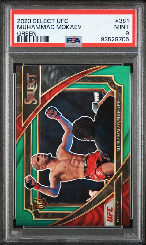 2023 Select UFC Muhammad Mokaev #381 PSA 9