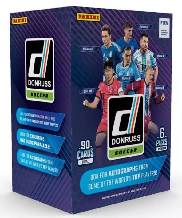 2024-25 Panini Donruss Soccer 6-Pack Blaster Box