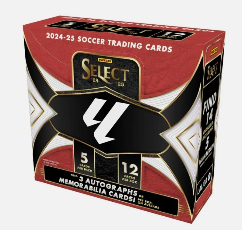 2024-25 Panini Select La Liga Soccer Hobby Box