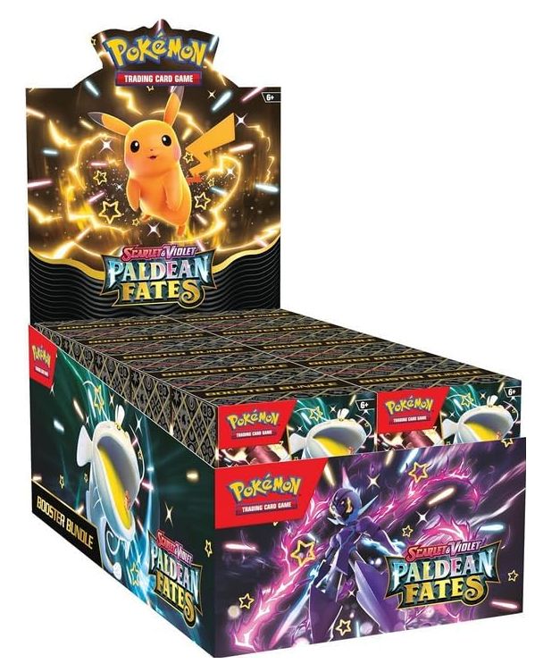 Pokemon TCG Scarlet &amp; Violet Paldean Fates Booster Bundle Case