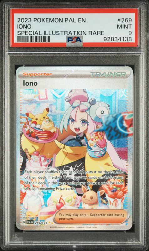 2003 Pokemon Pal En Iono Special Illustration Rare #269 PSA 9