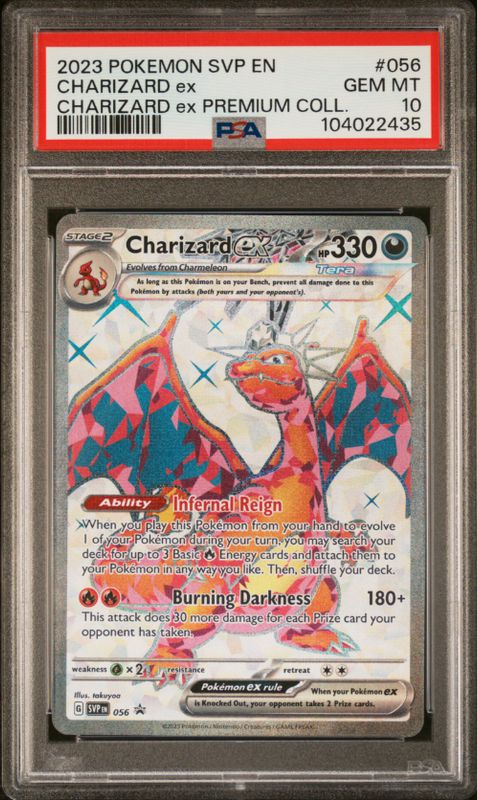 2023 Pokemon SVP EN #056 Charizard Ex PSA 10