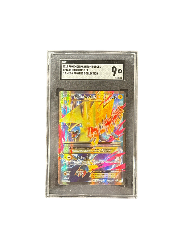 Pokemon Phantom Forces #24a M Manectric Ex SGC 9