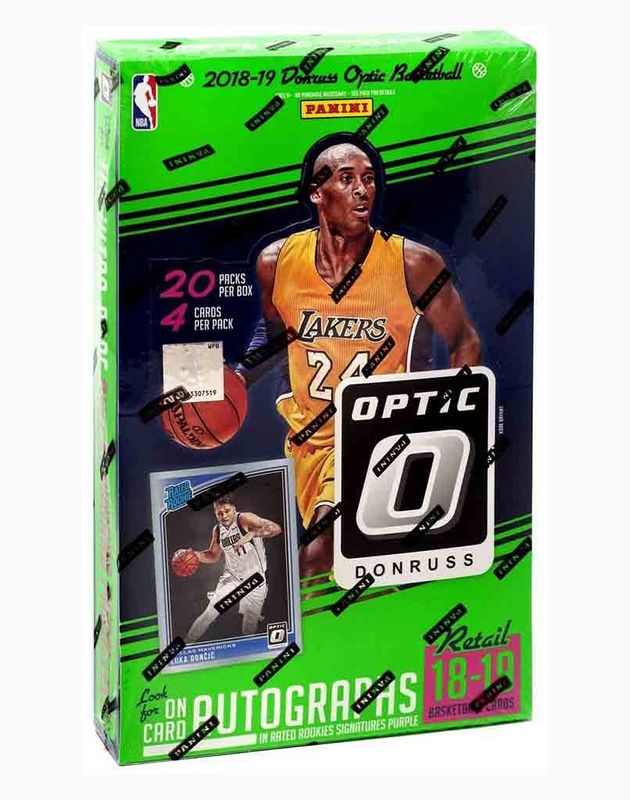 2018-19 Panini Donruss Optic Basketball 20-Pack Retail Box