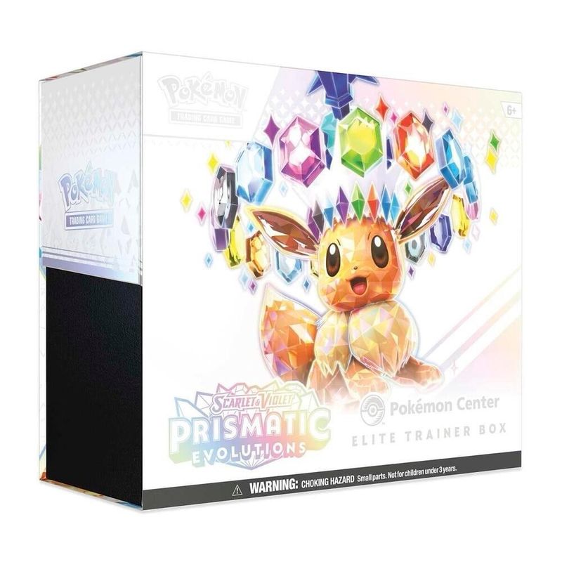 Pokemon Prismatic Evolutions Pokemon Center ETB