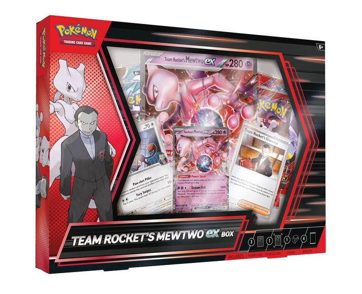 Pokemon TCG: Team Rocket&#39;s Mewtwo Ex Box