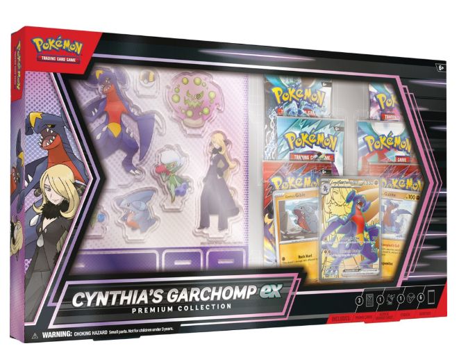 Pokemon TCG: Cynthias Garchomp Ex Premium Collection