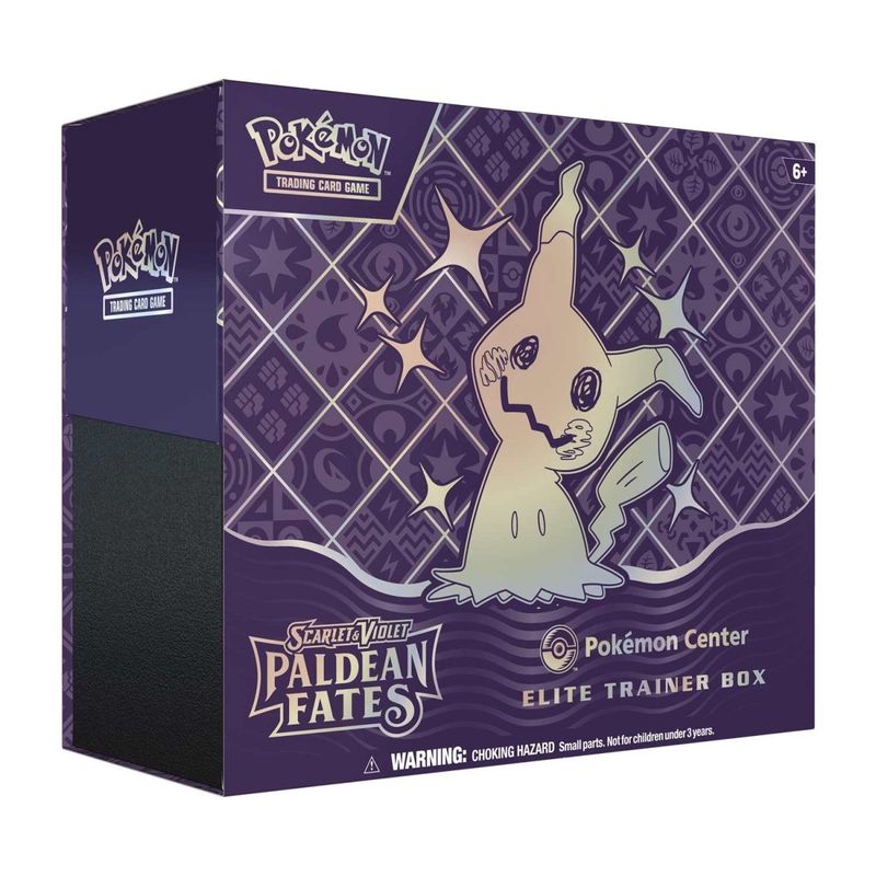 Pokémon Paldean Fates Pokemon Center Elite Trainer Box