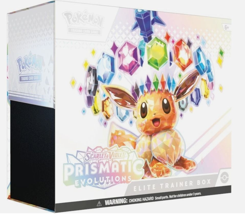 Pokemon Prismatic Evolutions Elite Trainer Box