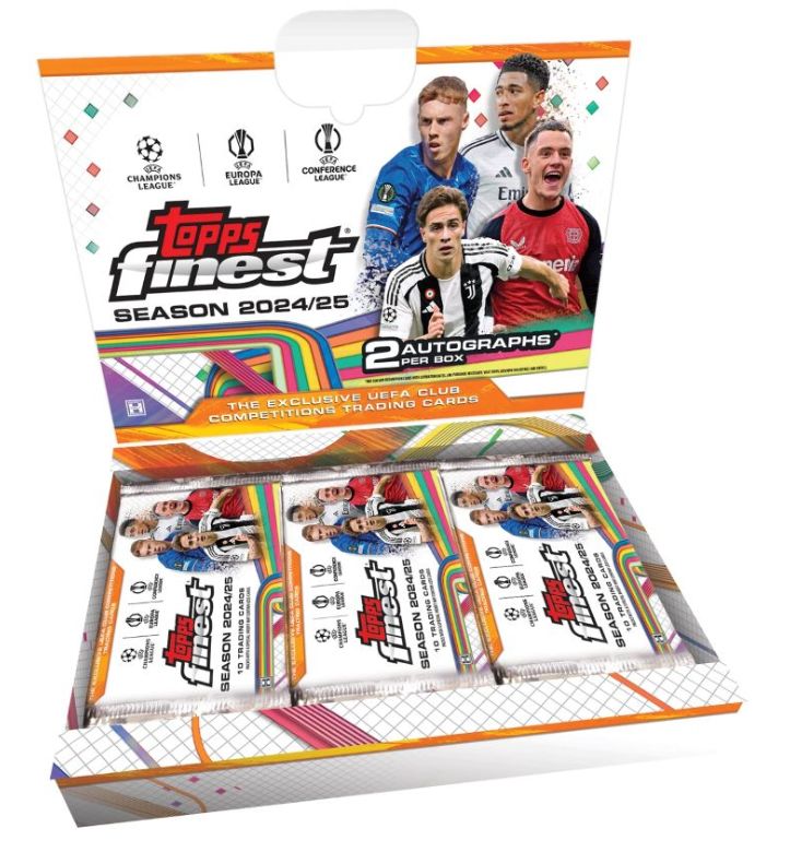 2024/25 Topps Finest UEFA Club Competitions  Hobby Box