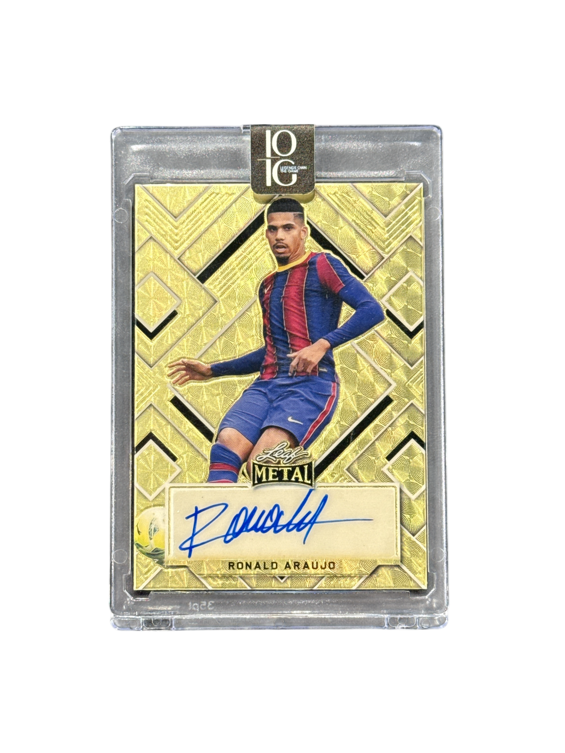 2022 Leaf Metal Ronald Araujo Auto 1/1