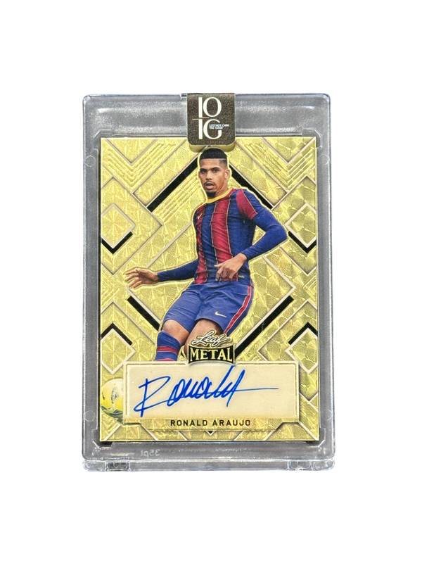 2022 Leaf Metal Ronald Araujo Auto 1/1
