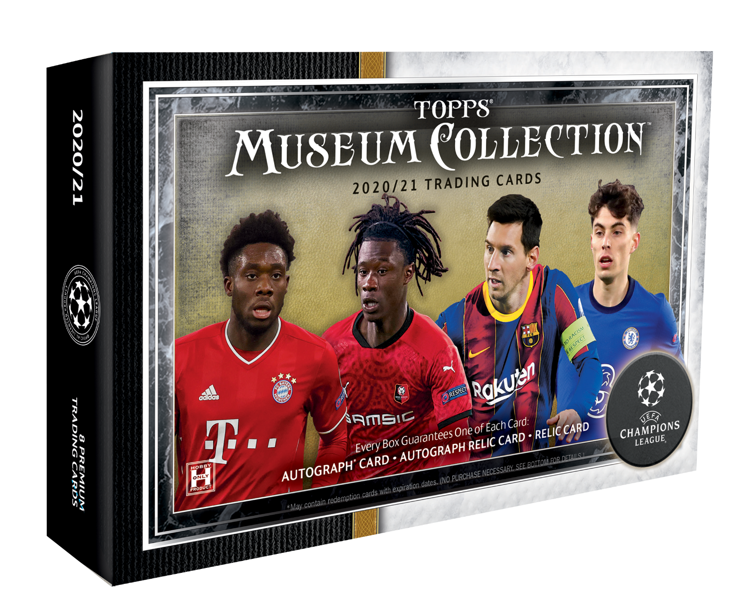 2020-21 Topps Museum Collection UEFA Champions League Soccer Hobby Box