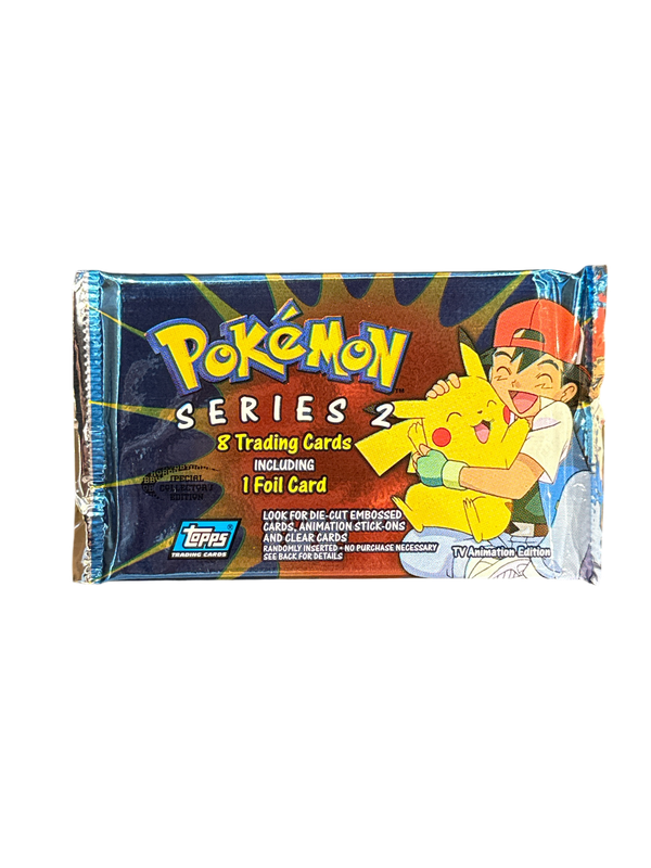 2000 Topps Pokemon Animation Series 2 Pack