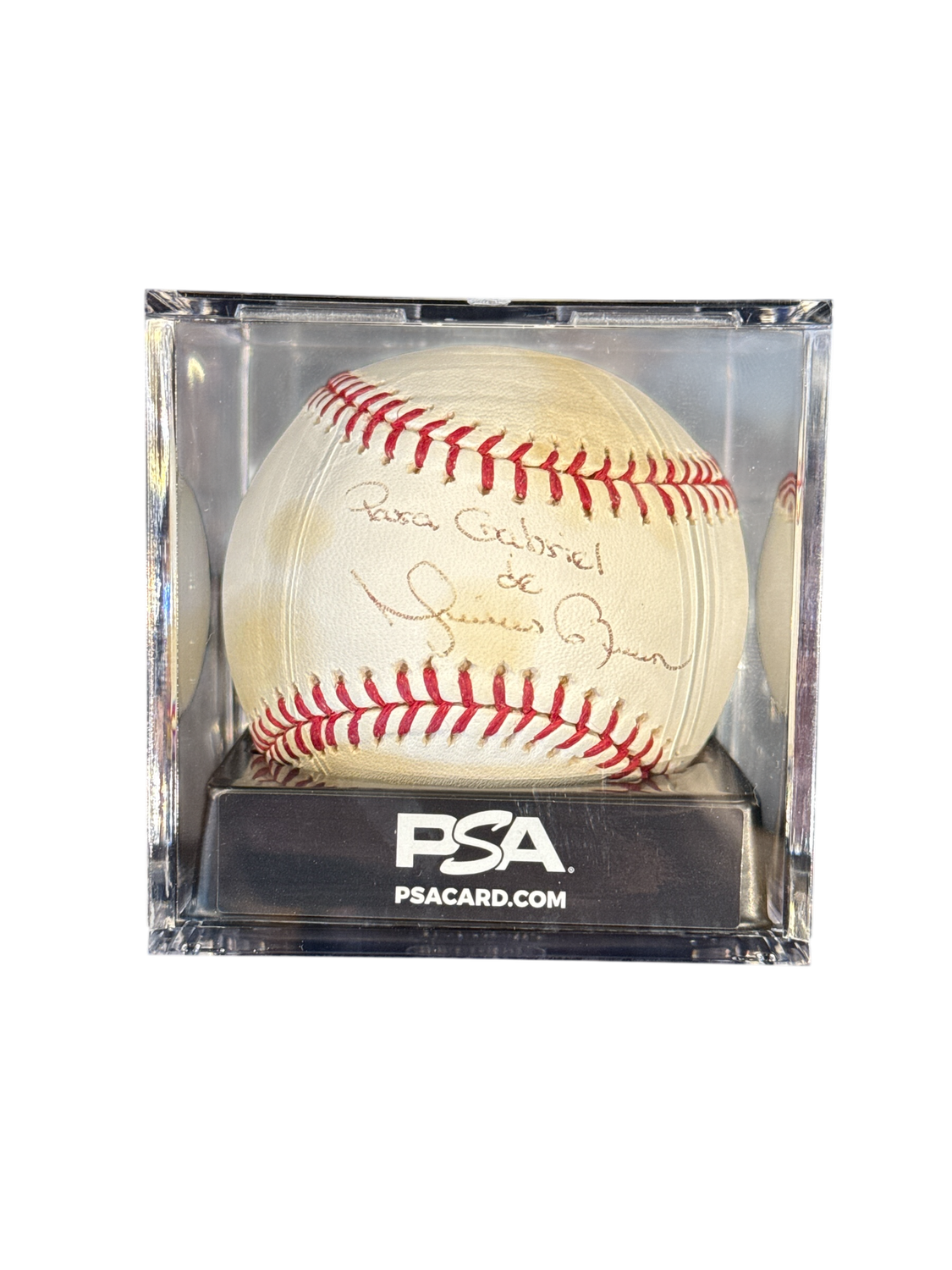Mariano Rivera Signed Baseball Inscribe &quot;Para Gabriel de&quot;