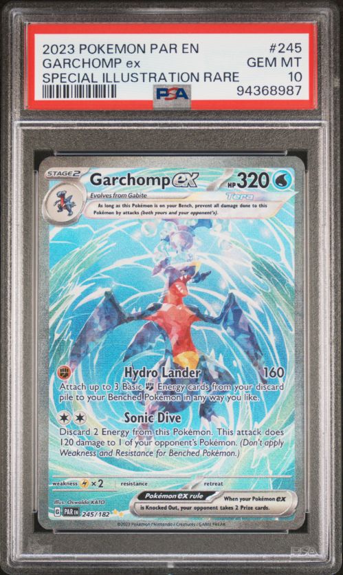 Pokemon 2023  Par En Garchomp ex Special Illustration Rare #245 PSA 10