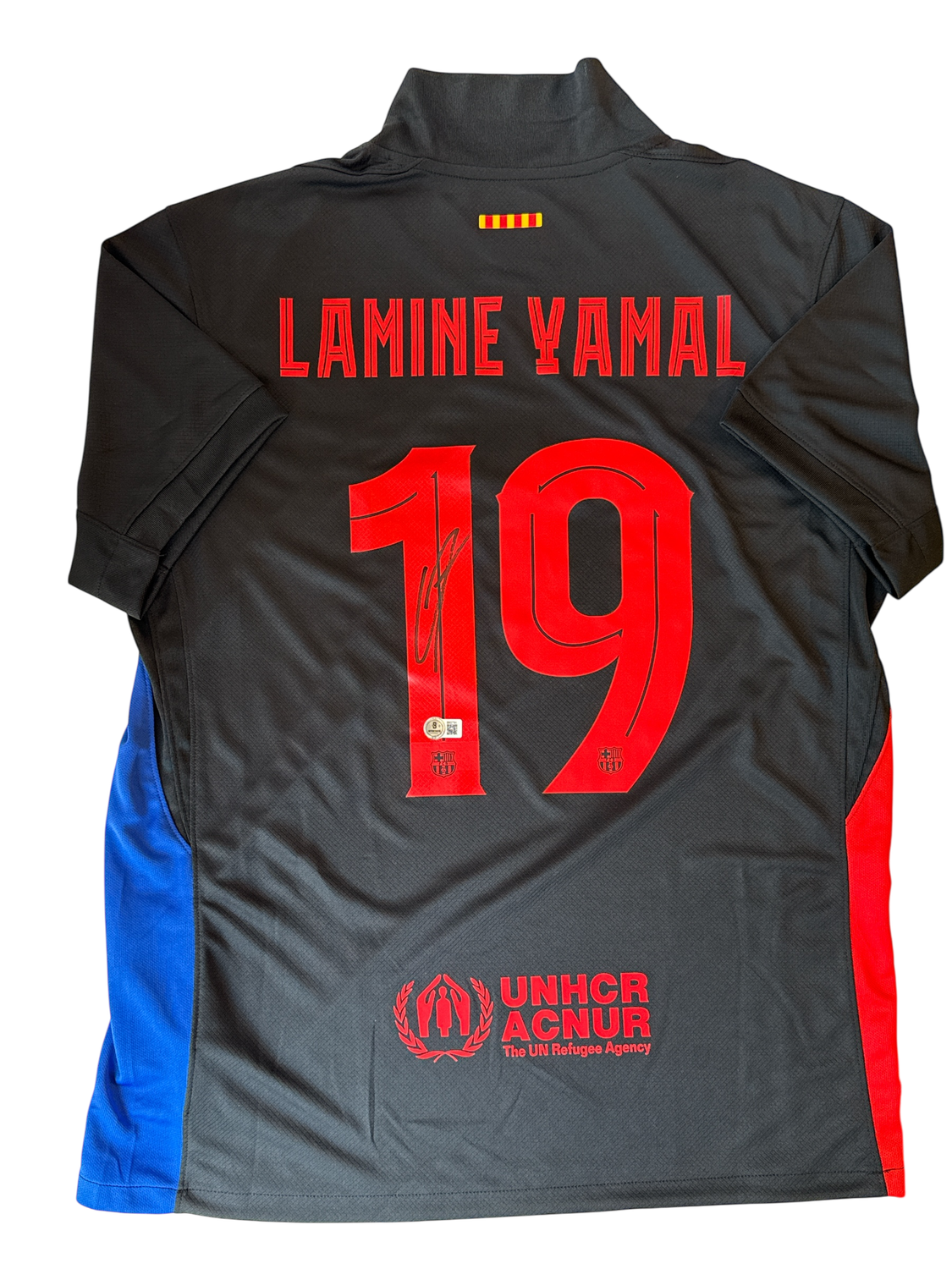 Lamine Yamal Signed Barcelona Away Jersey