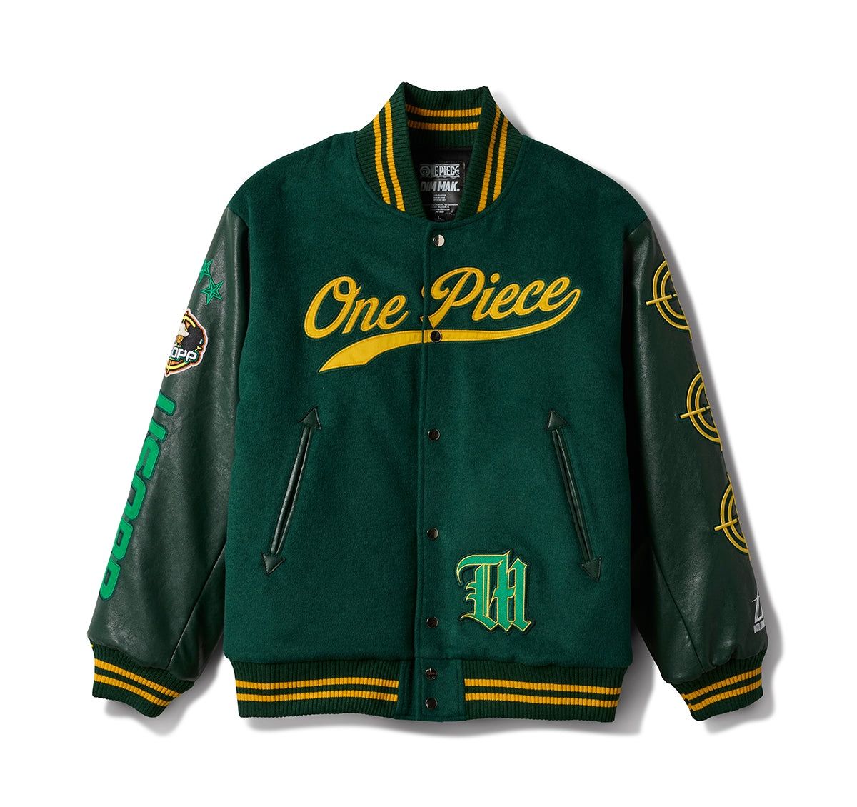 Dim Mak x One Piece - Usopp Varsity Jacket Size: L
