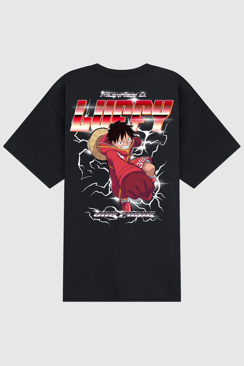 Dim Mak x One Piece - Luffy Graphic Tee - Black Size: L