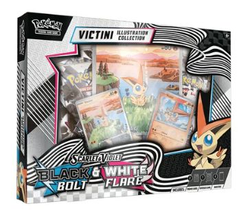 Pokemon TCG SV10.5 Black Bolt/White Flare Ilustration Collection Eur
