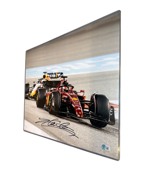 Charles Leclerc Signed Poster