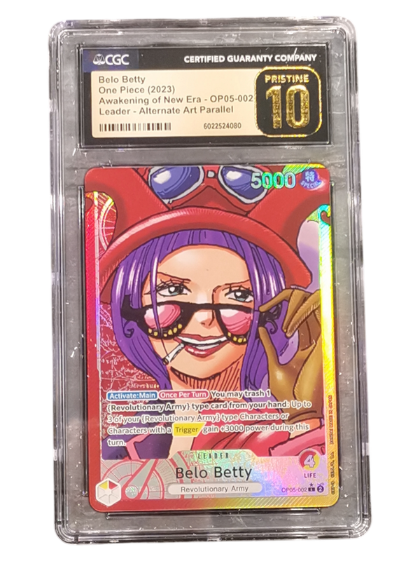 Belo Betty One Piece (2023) Awakening of New Era OP05-002 Pristine 10