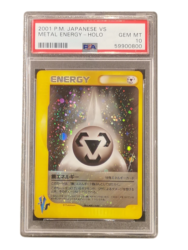 2001 P.M Japanese VS Metal Energy - Holo PSA 10