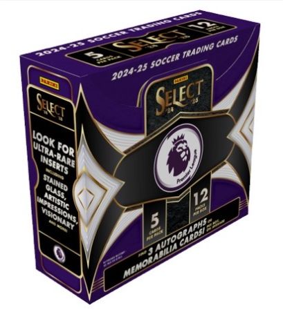 2024-25 Panini Select Premier League EPL Soccer Hobby Mega Box