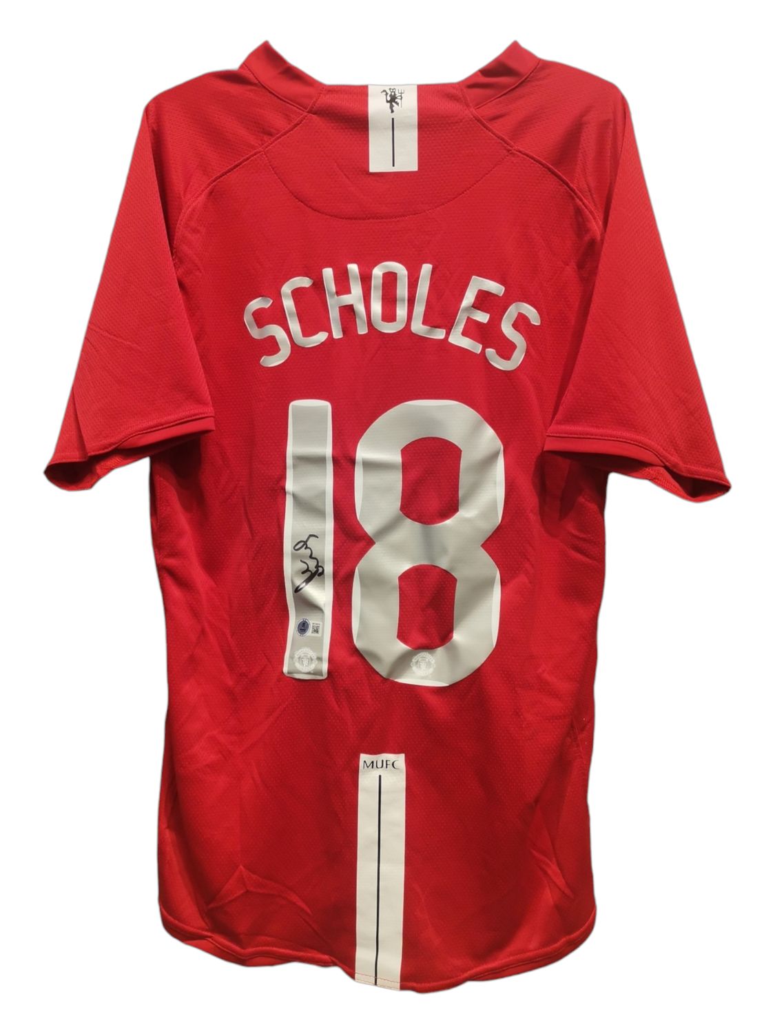 Paul Scholes Manchester United Signed Jersey