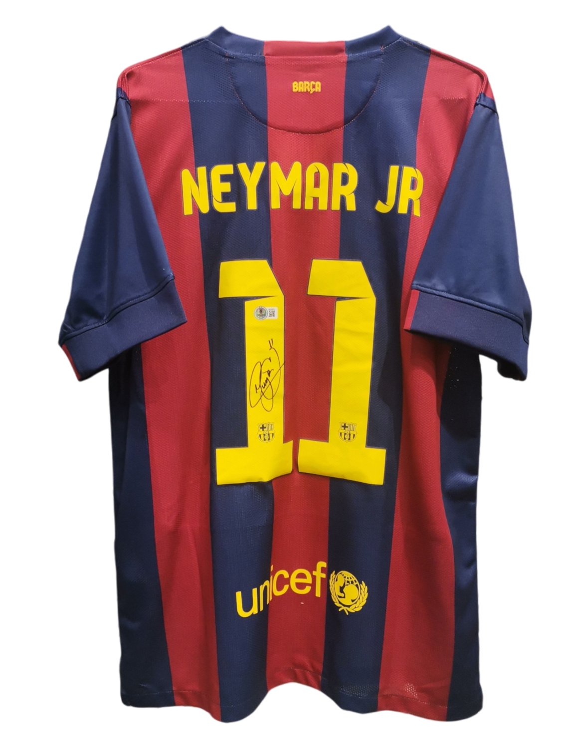 Neymar Jr. Barcelona Signed Jersey