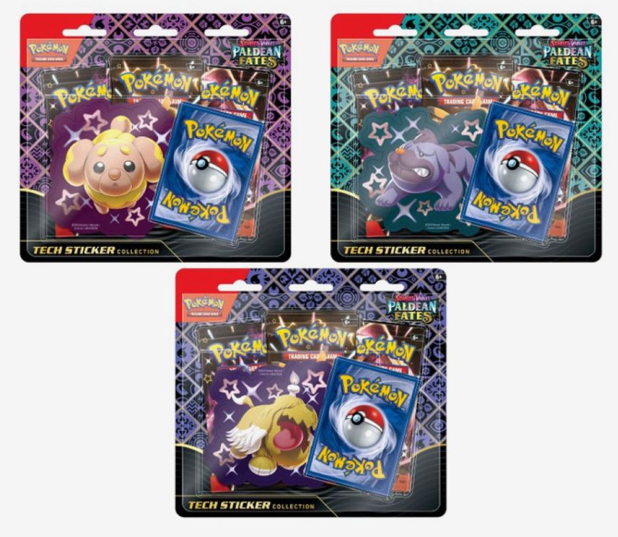 Pokemon TCG: SV4.5 Paldean Tech Sticker Colleciton